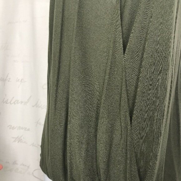 Anthropologie Silence+Noise Size XS Olive Green - Picture 3 of 6